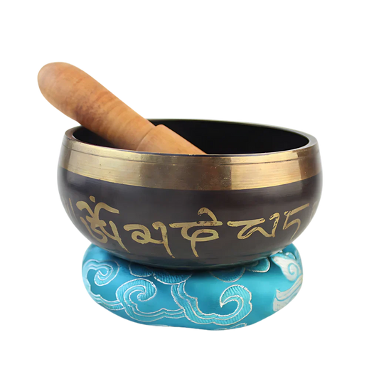 BUDDHA TIBETAN SINGING BOWL FOR MEDITATION AND HEALING - sound bowl