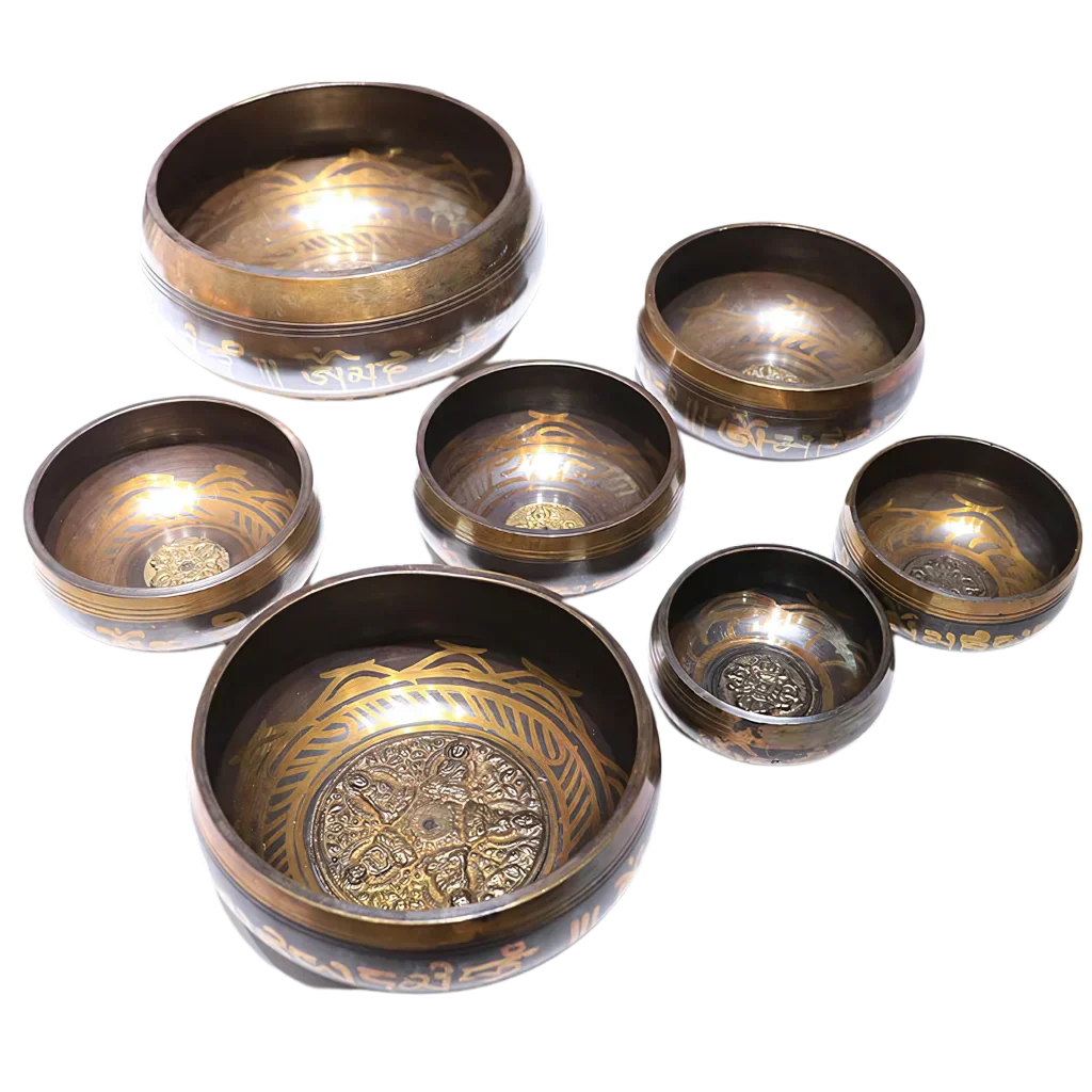 BUDDHA TIBETAN SINGING BOWL FOR MEDITATION AND HEALING - sound bowl