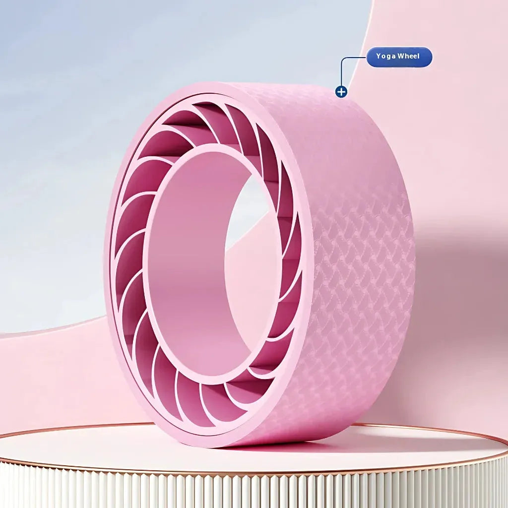 Buy Yoga Wheel For Backbends And Deep Stretch Relief - Pink