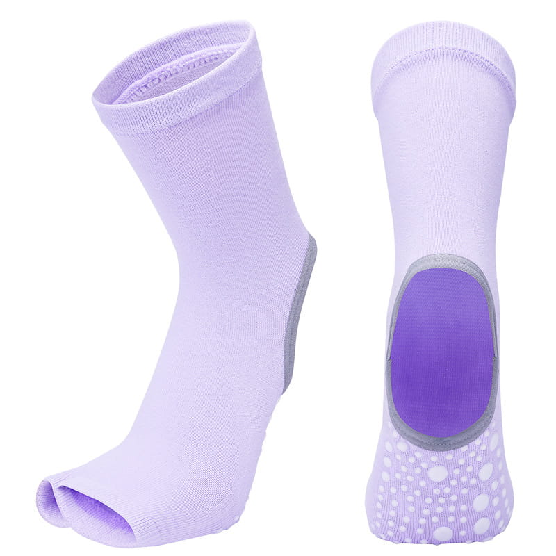 SPLIT TOE JACQUARD YOGA SOCKS FOR WOMEN