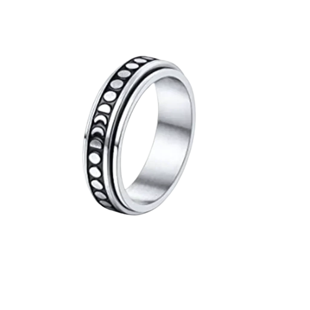 CELESTIAL SPINNER BOHO RING FOR STRESS RELIEF - 3style