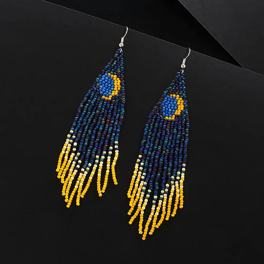 CELESTIAL SUN & MOON BOHO EARRINGS FOR WOMEN - earrings