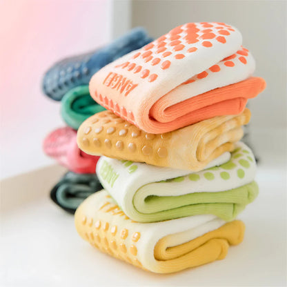 CHILDREN NON SLIP TIE DYE YOGA SOCKS FOR FITNESS - Yoga Socks