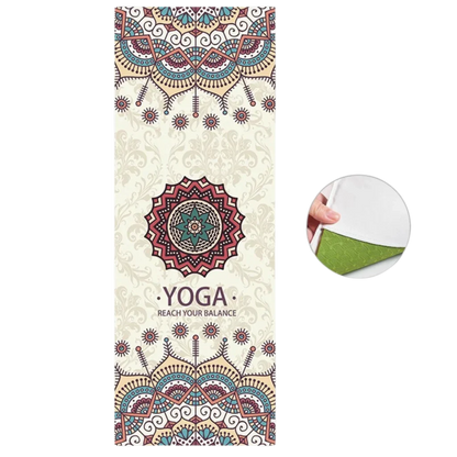 DOUBLE-FACED VELVET YOGA TOWEL FOR HOT YOGA PRACTICE