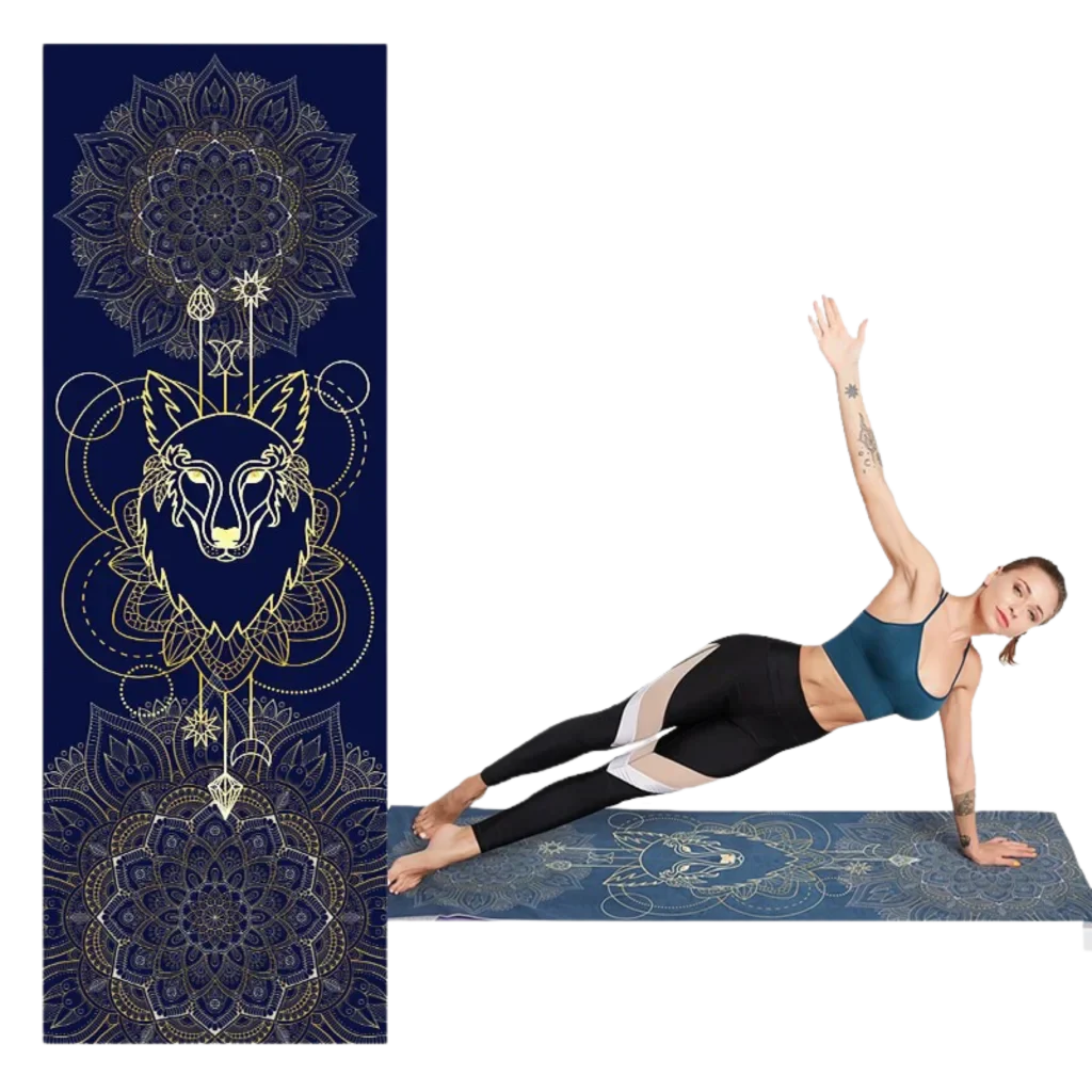 DOUBLE-FACED VELVET YOGA TOWEL FOR HOT YOGA PRACTICE - Holy