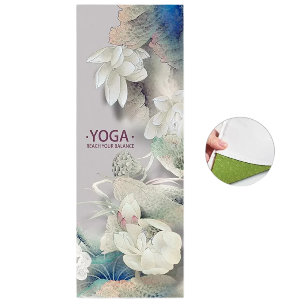 DOUBLE-FACED VELVET YOGA TOWEL FOR HOT YOGA PRACTICE