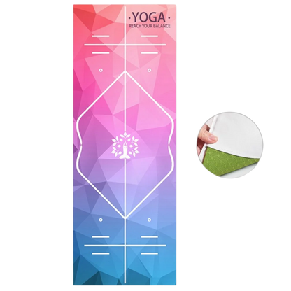 DOUBLE-FACED VELVET YOGA TOWEL FOR HOT YOGA PRACTICE