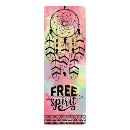 DREAM CATCHER TIE DYE YOGA MAT – BEST NON-SLIP YOGA MAT