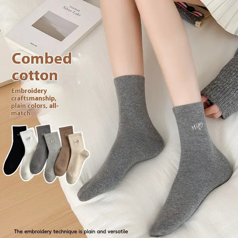 MID-CALF NON SLIP YOGA SOCKS FOR WOMEN