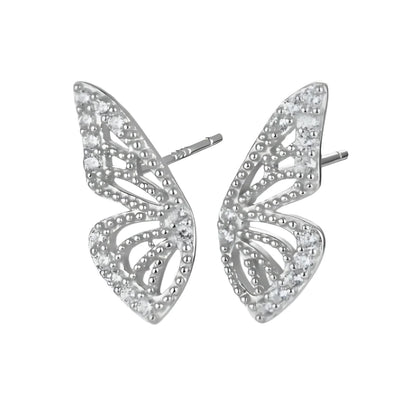 ELEGANT CRYSTAL BUTTERFLY BOHO EARRINGS FOR WOMEN - earrings