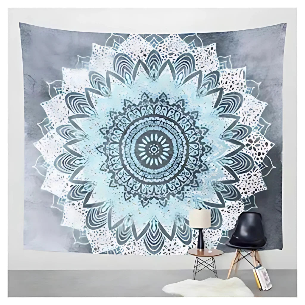 ELEPHANT MANDALA BOHO TAPESTRY WALL HANGING FOR YOGA - 05