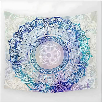 ELEPHANT MANDALA BOHO TAPESTRY WALL HANGING FOR YOGA - 11