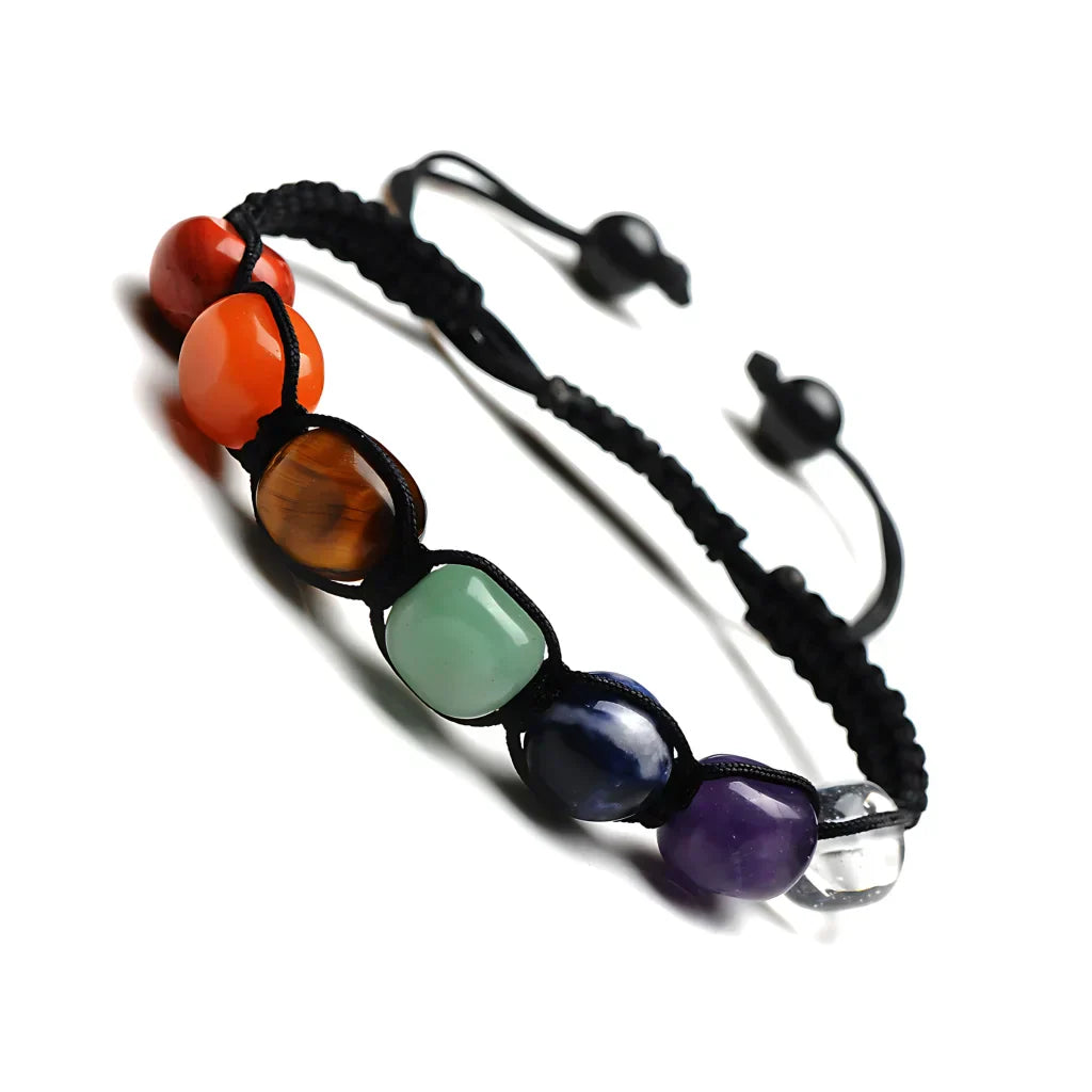 EMPOWER SPIRIT BOHO YOGA ENERGY STONE BRACELET - Picture