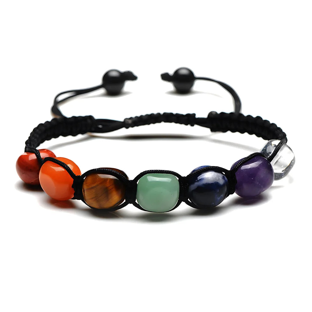 EMPOWER SPIRIT BOHO YOGA ENERGY STONE BRACELET - Picture