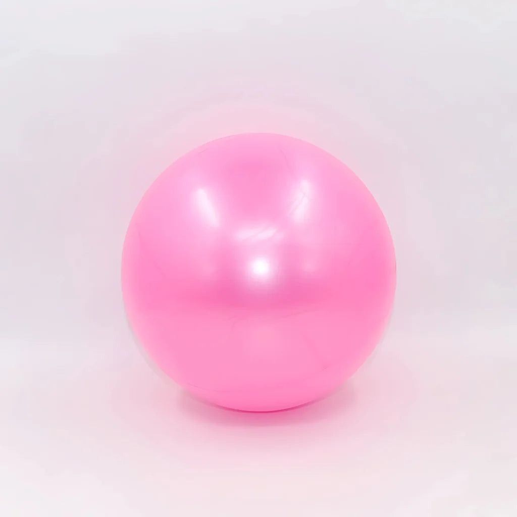 EXPLOSION-PROOF MINI YOGA BALL FOR CORE & BALANCE - Pink - yoga ball