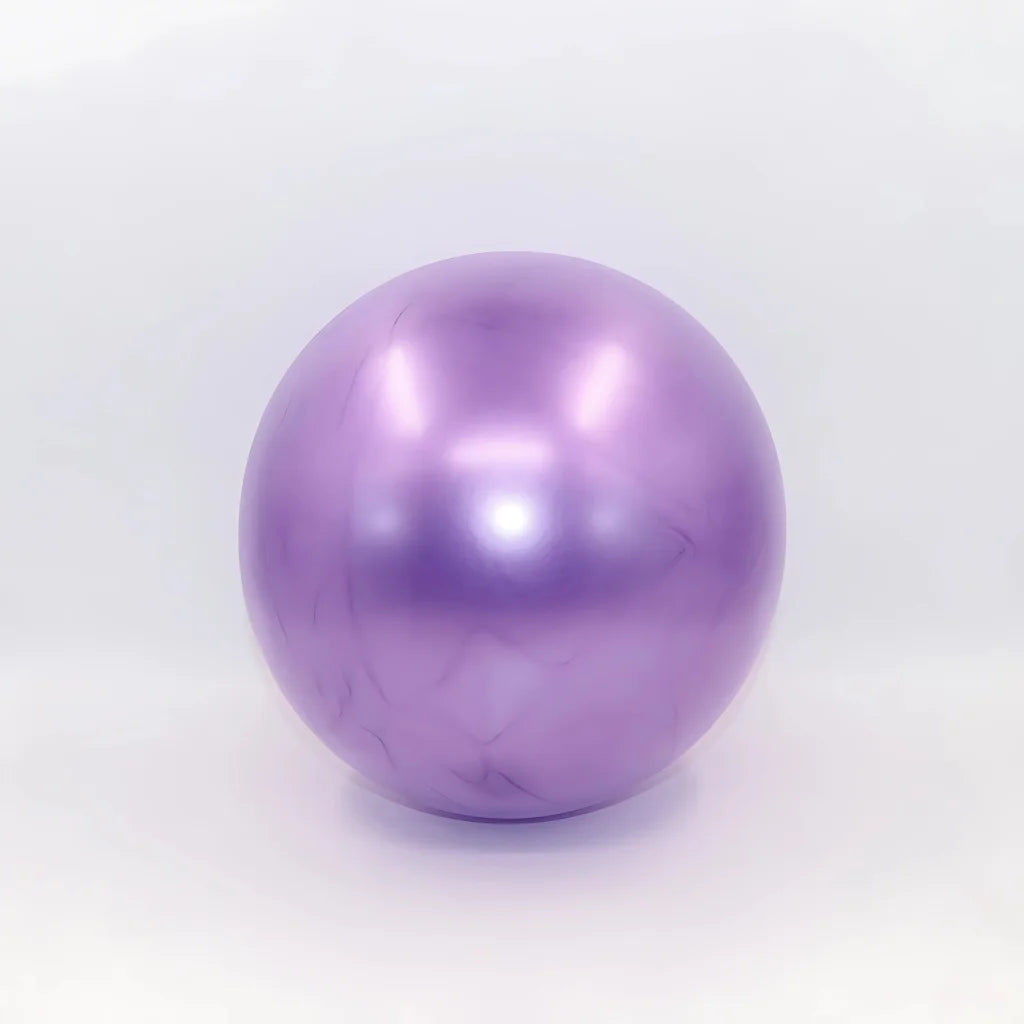 EXPLOSION-PROOF MINI YOGA BALL FOR CORE & BALANCE - Purple - yoga ball