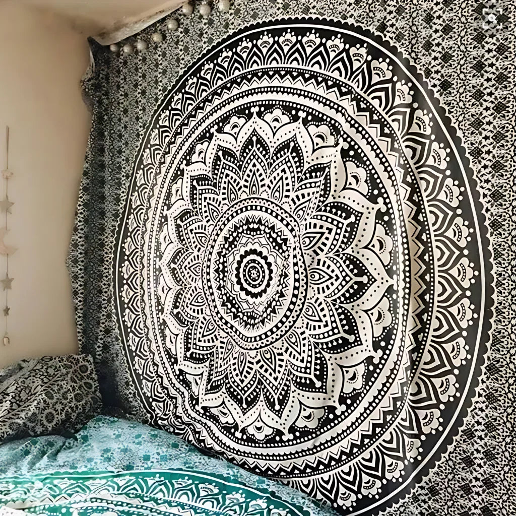 EXQUISITE INDIAN MANDALA BOHO WALL TAPESTRY - Style C