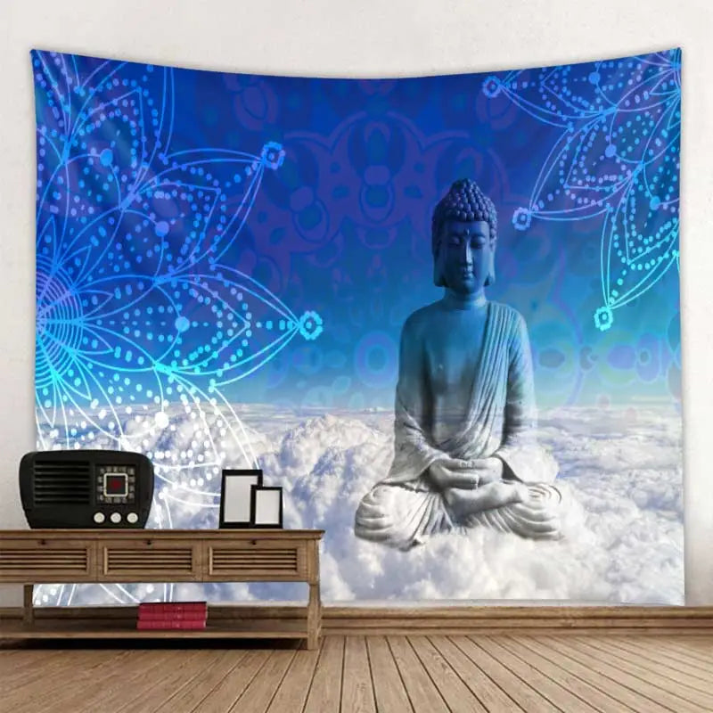 BOHO CHAKRA TAPESTRY WALL HANGING FOR MEDITATION