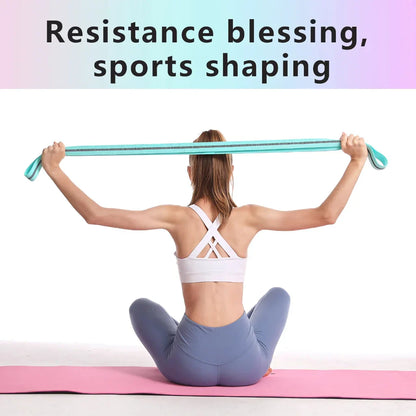 Fabric Resistance Band Set For Yoga And Toning - Yoga Resistance Band