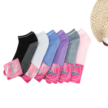 Five Toe Barre Yoga Socks For Grip And Balance