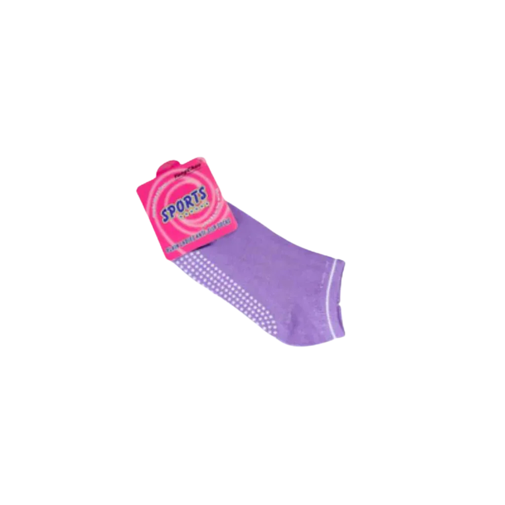 Five Toe Barre Yoga Socks For Grip And Balance - Purple / one size