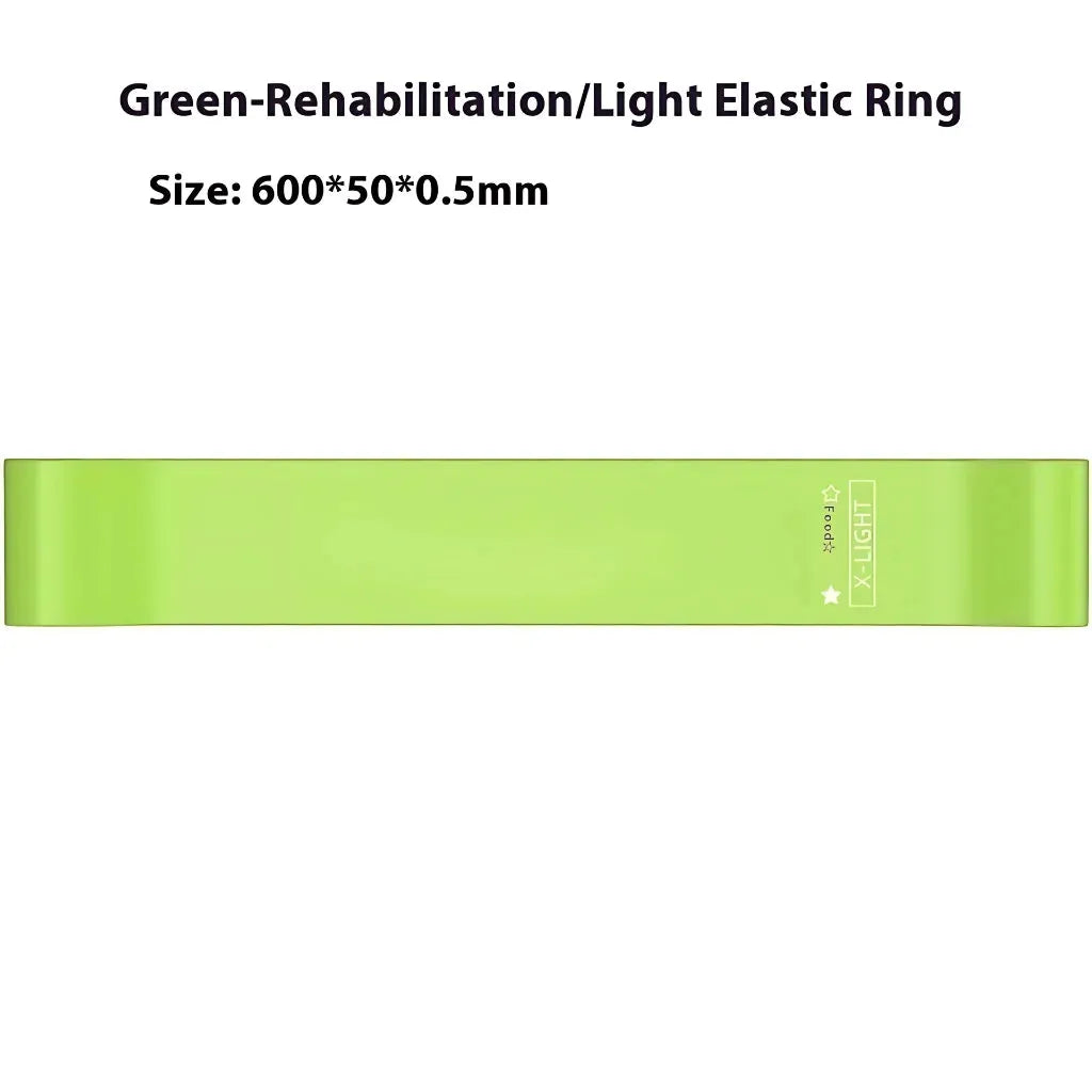 Gradient Strength Bands For Yoga And Full-Body Flow - Green 600x50x0.5mm