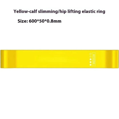 Gradient Strength Bands For Yoga And Full-Body Flow - Yellow 600x50x0.8mm