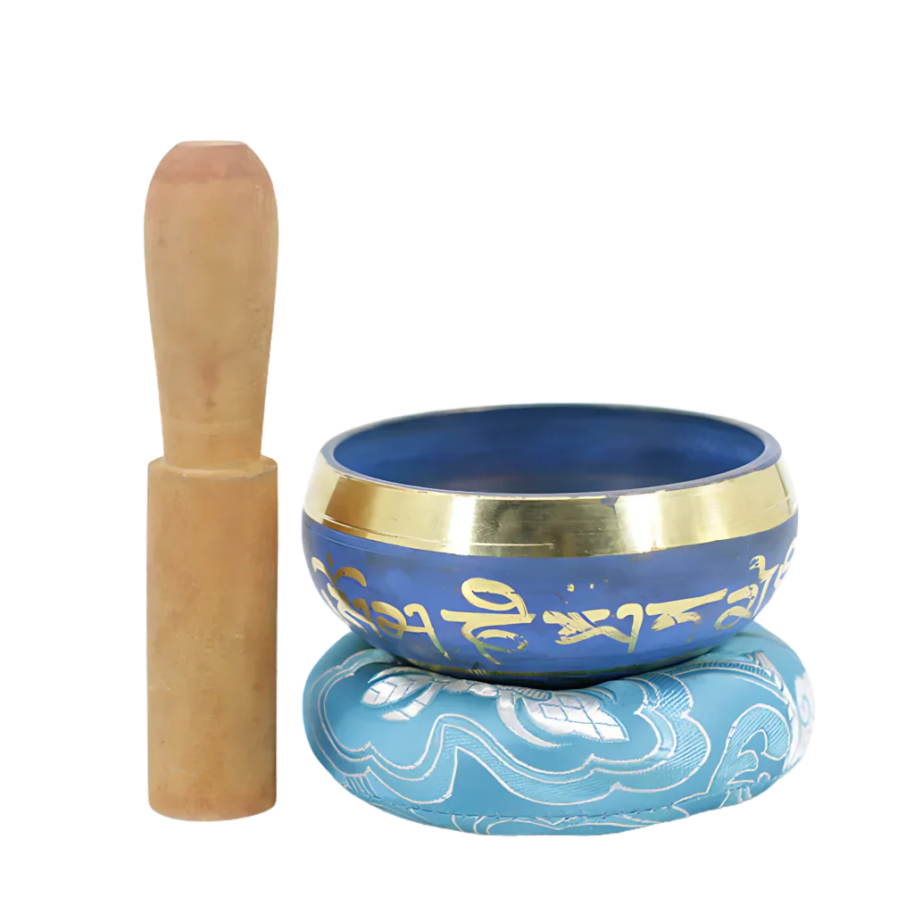 HANDCRAFTED TIBETAN SINGING BOWL FOR HEALING & MEDITATION - Style C 8.5 cm diameter - sound bowl