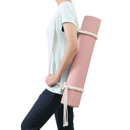 Handwoven Cotton Yoga Mat Carrier Strap