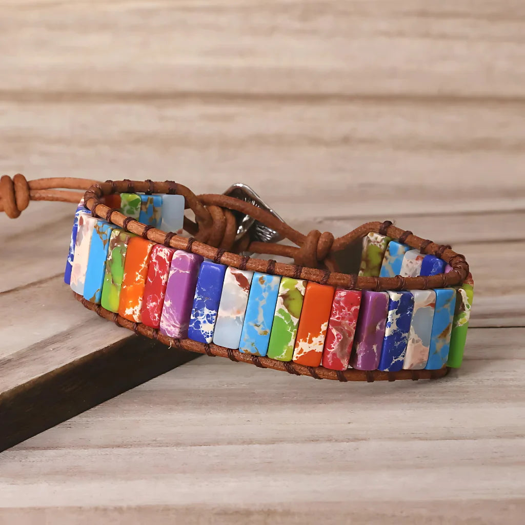 HANDWOVEN SPIRITUAL BRACELET FOR HEALING & BALANCE - Bracelet