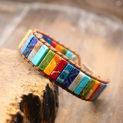 HANDWOVEN SPIRITUAL BRACELET FOR HEALING & BALANCE - Bracelet