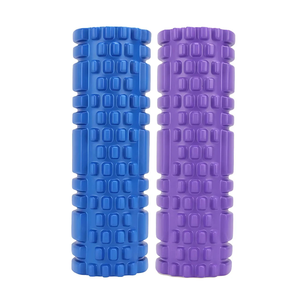 HOLLOW YOGA FOAM ROLLER FOR STRETCHING & MUSCLE RELIEF - yoga roller