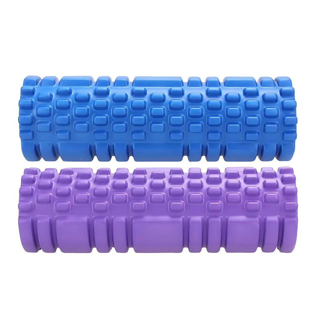 HOLLOW YOGA FOAM ROLLER FOR STRETCHING & MUSCLE RELIEF - yoga roller