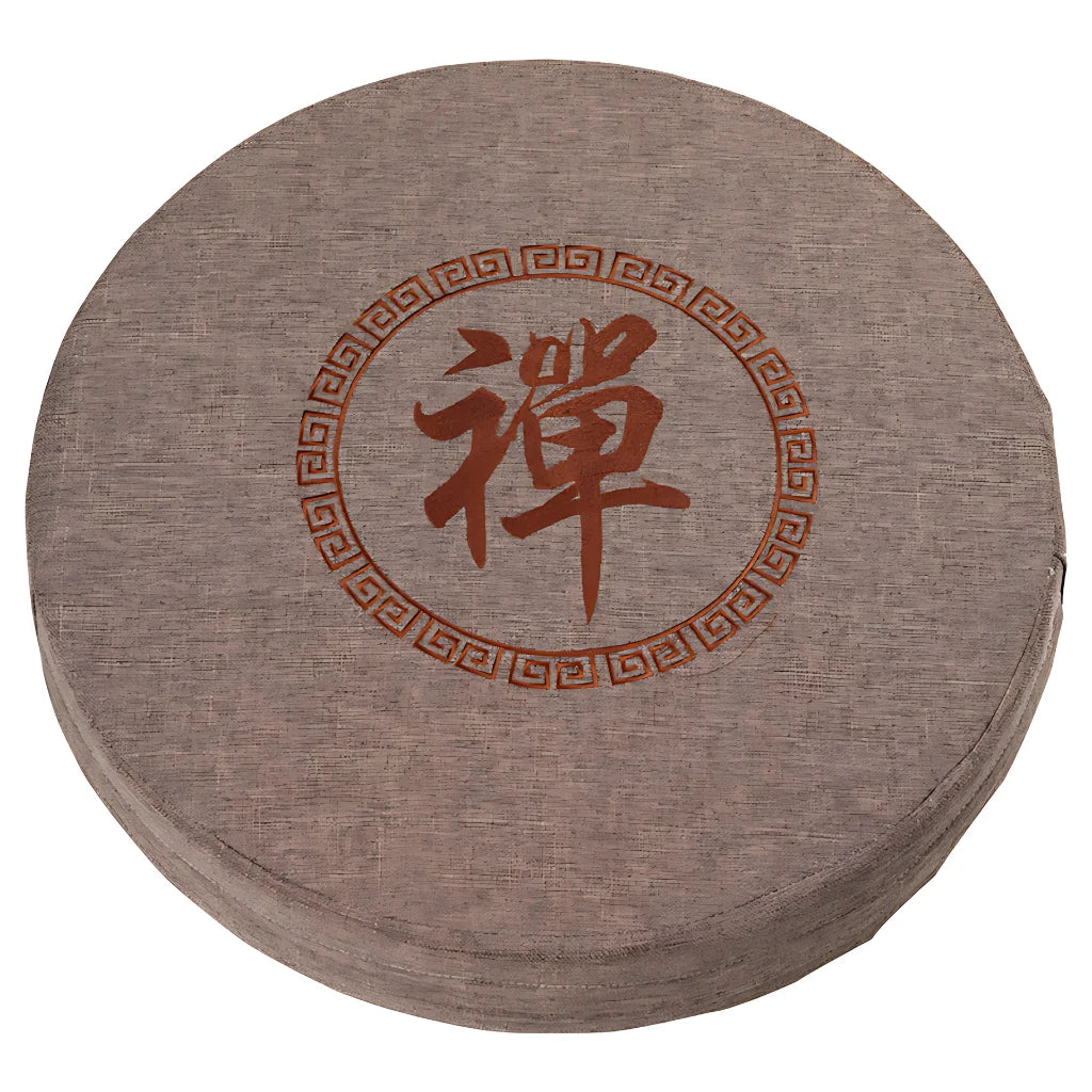 JAPANESE-INSPIRED ROUND MEDITATION SEAT FOR MINDFUL PRACTICE - meditation seat