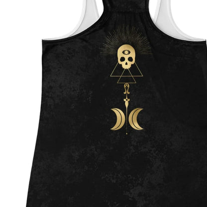 LUNAR TAROT RACERBACK YOGA TANK TOP FOR WOMEN - Flowy