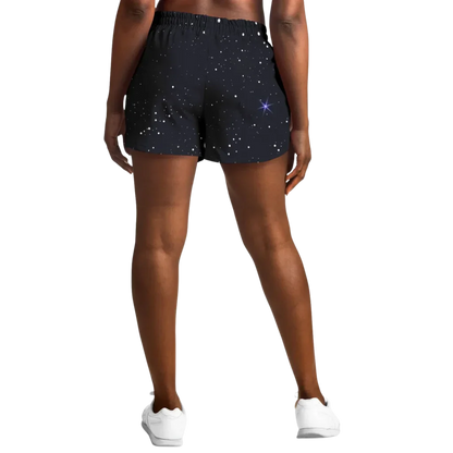 METATRON’S CUBE SACRED GEOMETRY LOOSE YOGA SHORTS