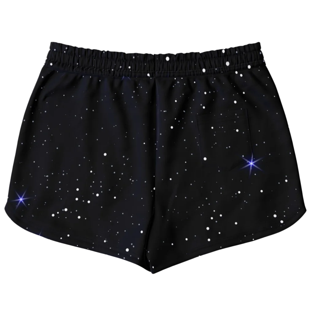 METATRON’S CUBE SACRED GEOMETRY YOGA SHORTS FOR WOMEN!