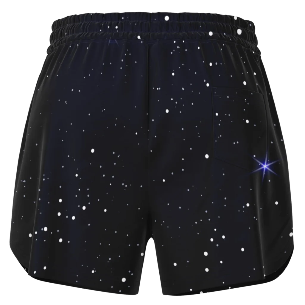 METATRON’S CUBE SACRED GEOMETRY YOGA SHORTS FOR WOMEN!