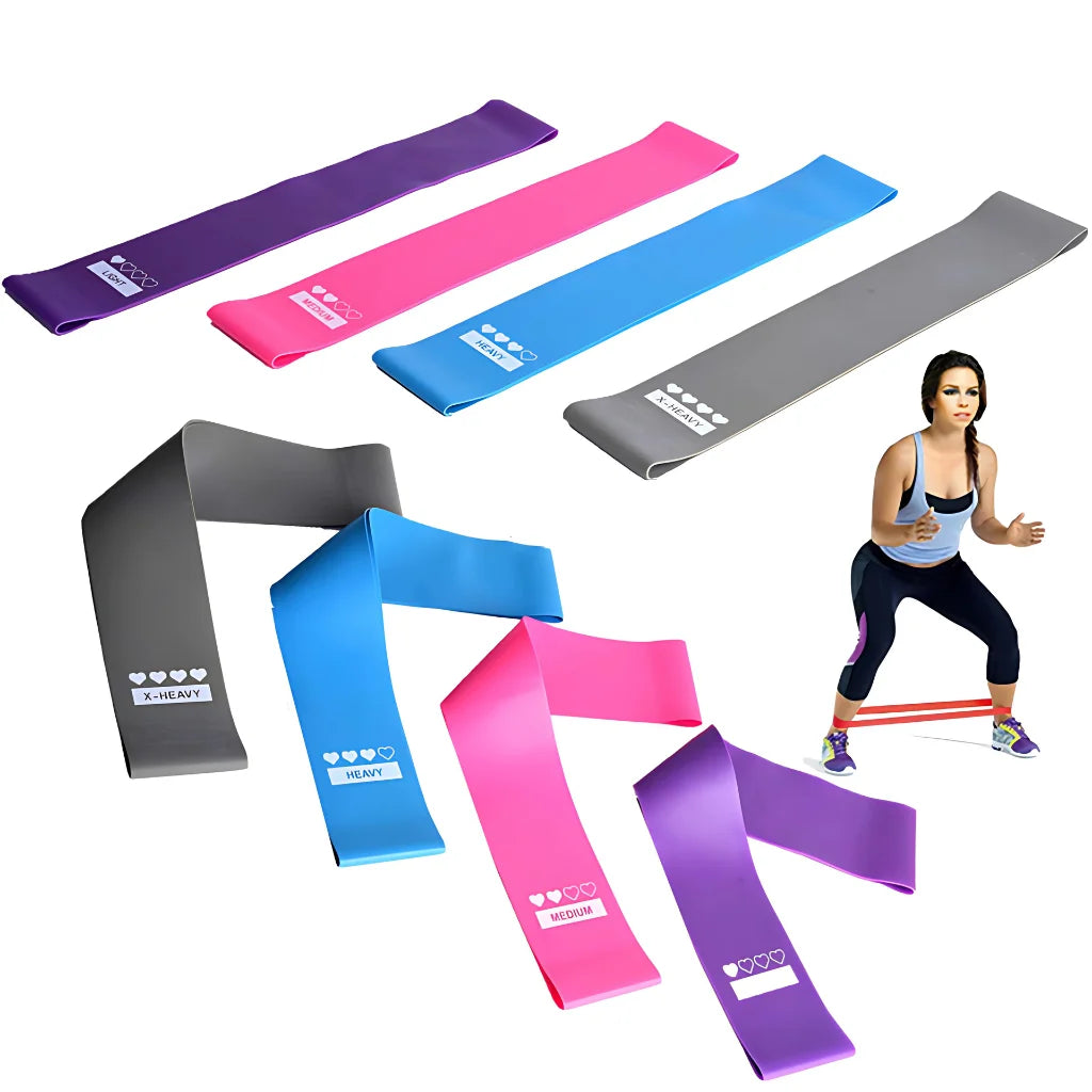 Mini Resistance Band Set For Women And Beginners - Yoga Resistance Band