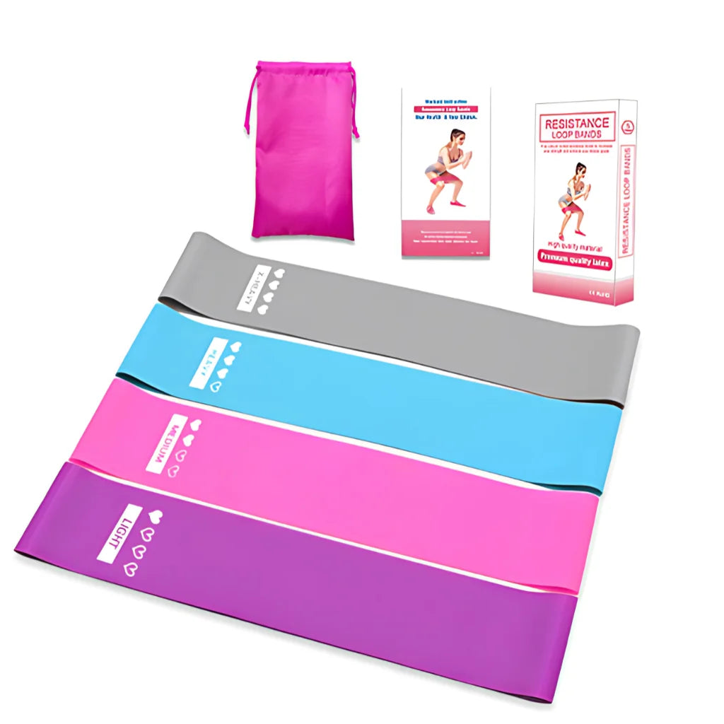 Mini Resistance Band Set For Women And Beginners - Yoga Resistance Band