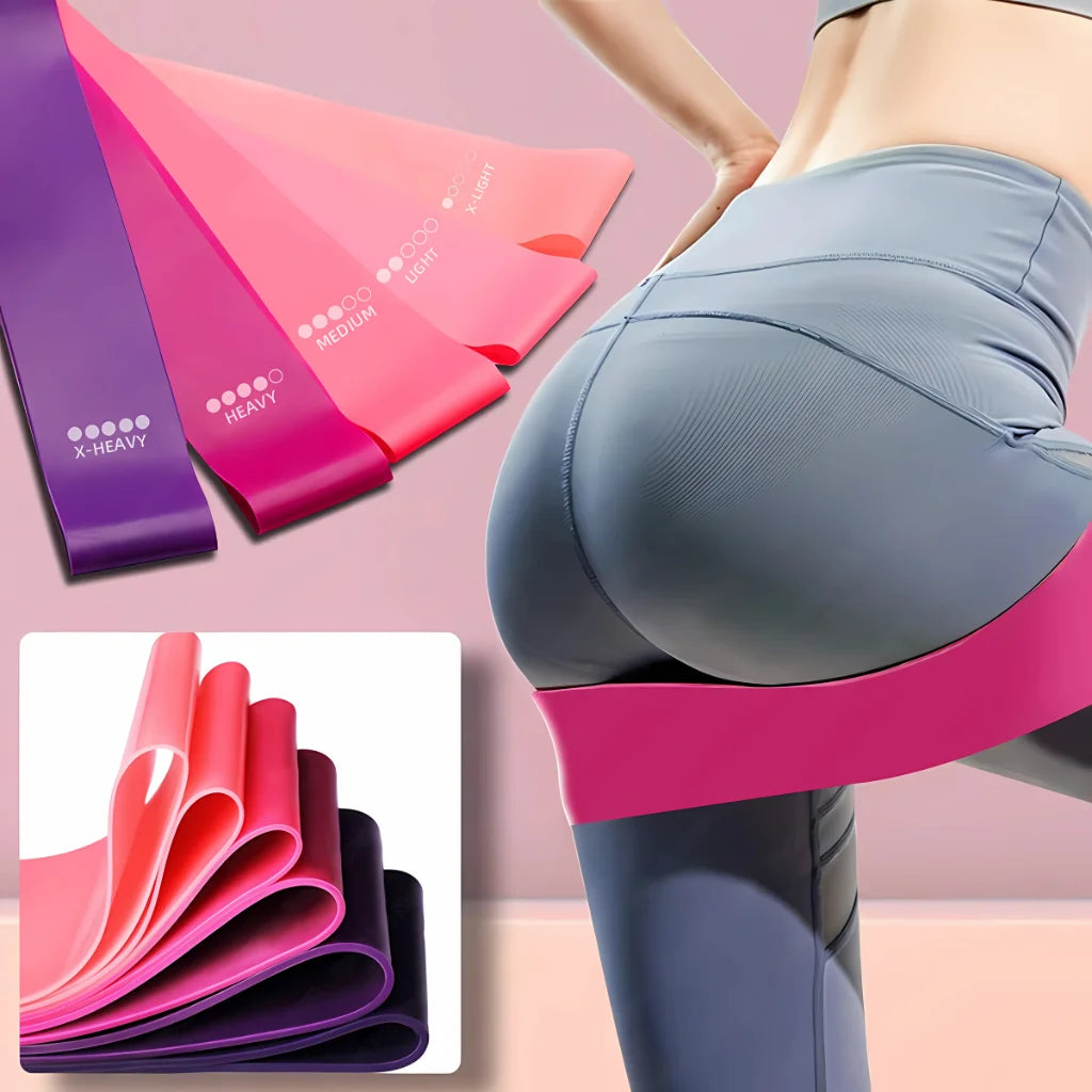 Mini Resistance Band Set For Women And Beginners - Yoga Resistance Band