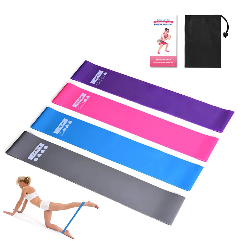 Mini Resistance Band Set For Women And Beginners - Yoga Resistance Band