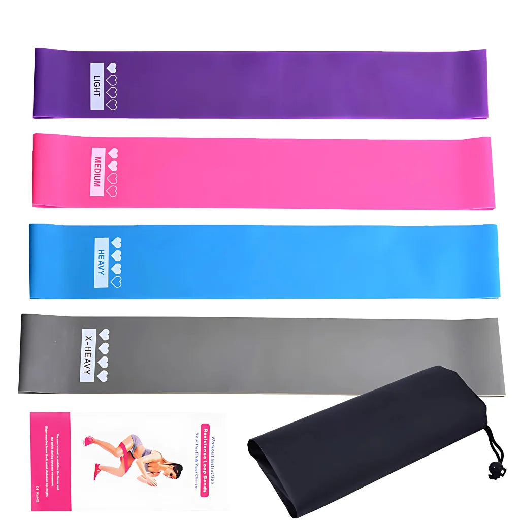 Mini Resistance Band Set For Women And Beginners - Yoga Resistance Band