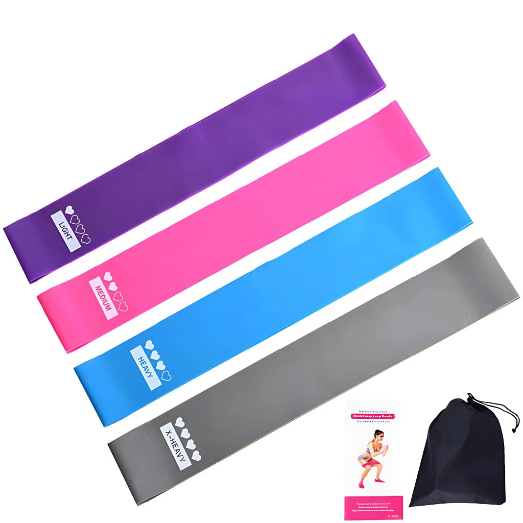 Mini Resistance Band Set For Women And Beginners - Set - Yoga Resistance Band