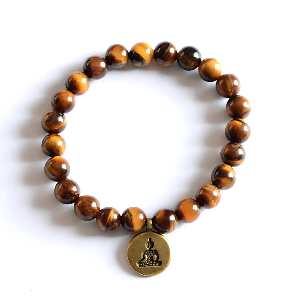 MINIMALIST AGATE BEAD BRACELET FOR SPIRITUAL ENERGY - Yoga - Bracelet