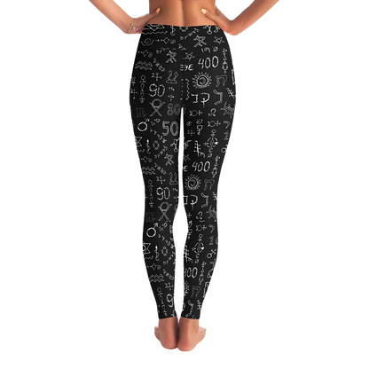 MYSTIC SYMBOLS YOGA LEGGINGS WITH POCKET - Yoga Leggings