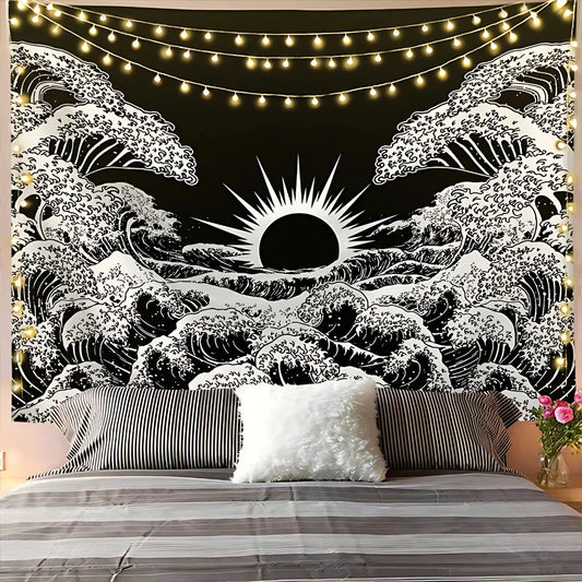 MYSTICAL CELESTIAL MANDALA TAPESTRY WALL DECOR - SMHBB1