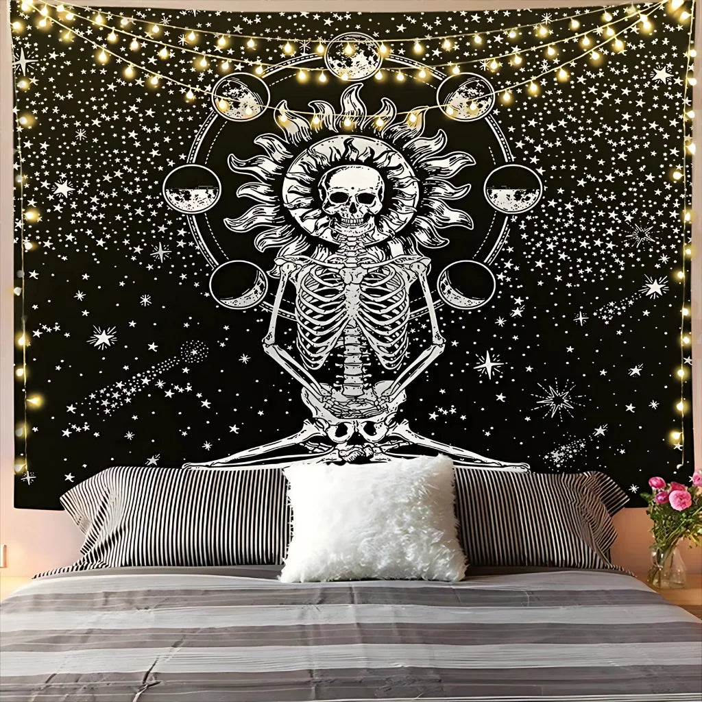 MYSTICAL CELESTIAL MANDALA TAPESTRY WALL DECOR - SMHBB11