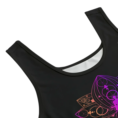 MYSTICAL LOTUS & CHAKRA MATCHING YOGA SET FOR WOMEN - yoga outfit set