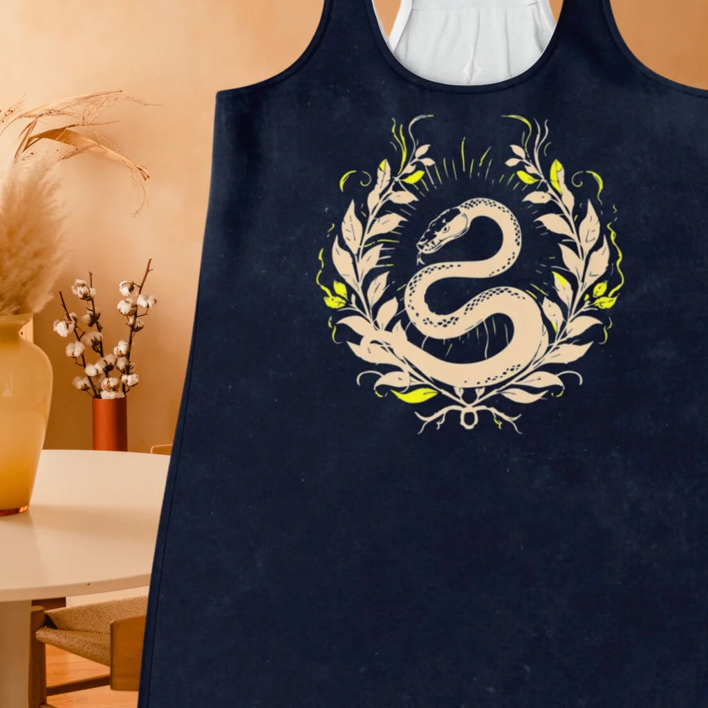 MYSTICAL SNAKE YOGA TANK TOP – EMPOWER YOUR SPIRITUALITY